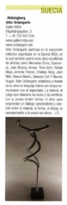 REVISTART, Revista de las Artes, nº144, pag 57.